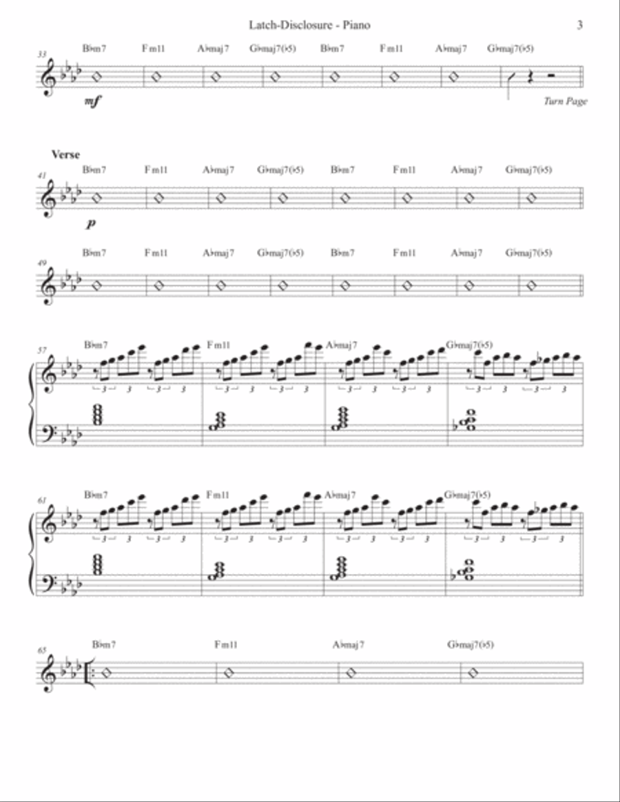 Latch Latch Small Ensemble scores gallery preview page 4