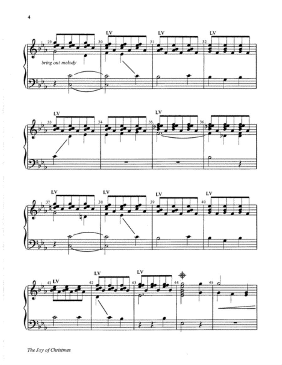 The Joy of Christmas 3-Octaves scores gallery preview page 4