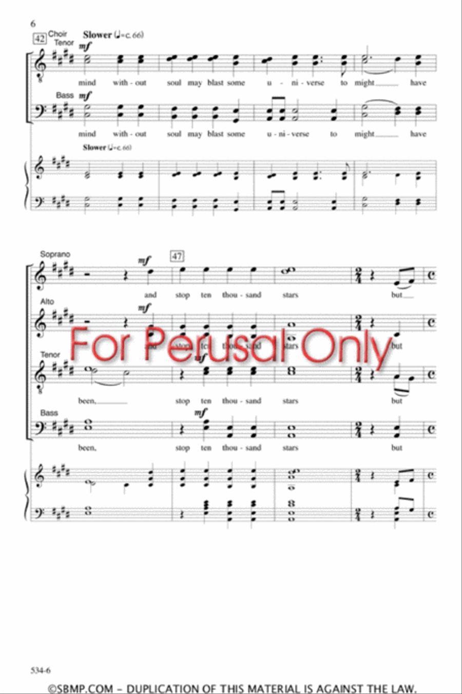 winter - SATB divisi Octavo Divisi scores gallery preview page 6