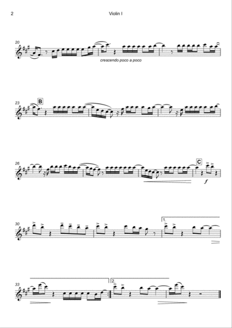 Halo String Quartet scores gallery preview page 3