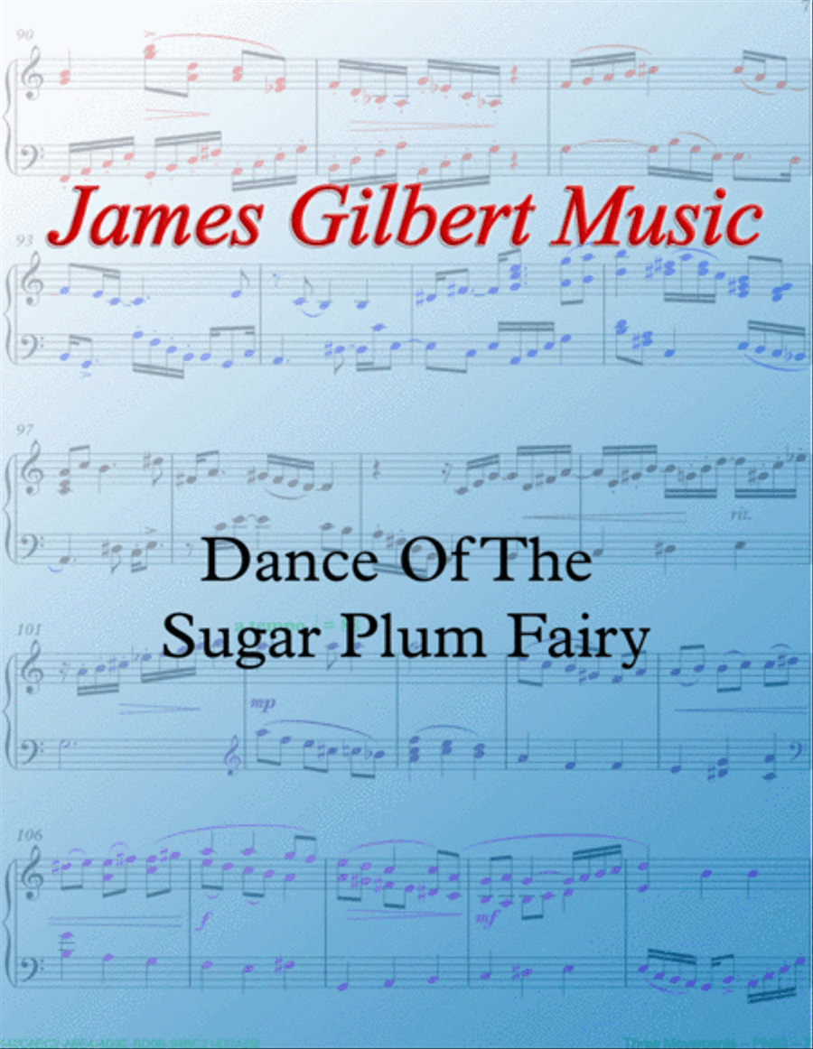 Dance Of The Sugar Plum Fairy (Tchaikovsky) Piano Solo scores gallery preview page 1