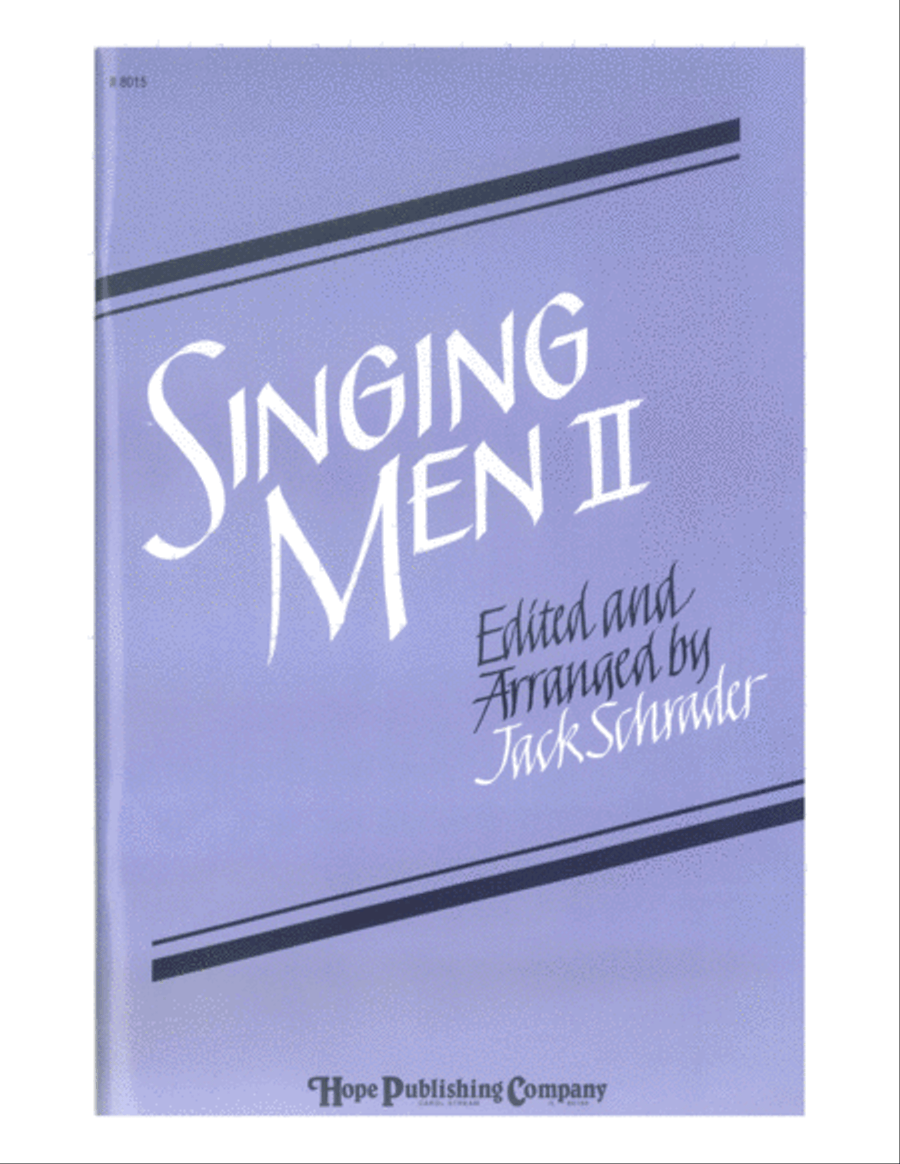 Singing Men, Vol. 2 Singing Men, Vol. 2 Choir scores gallery preview page 1