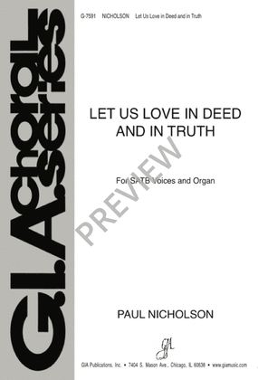 Book cover for Let Us Love in Deed and in Truth