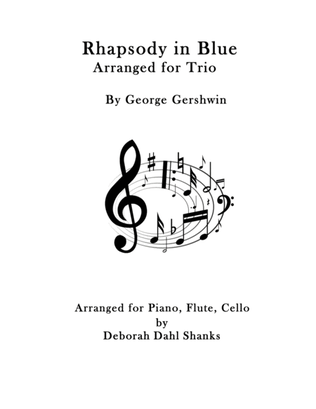Book cover for Rhapsody in Blue for Trio
