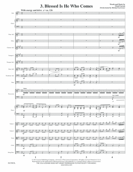 Wondrous Love - Full Orchestra Score