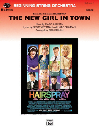 Book cover for The New Girl in Town (from Hairspray)