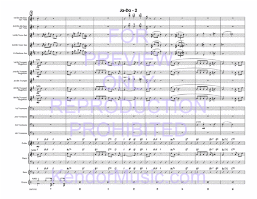 Ja-Da Jazz Ensemble scores gallery preview page 3