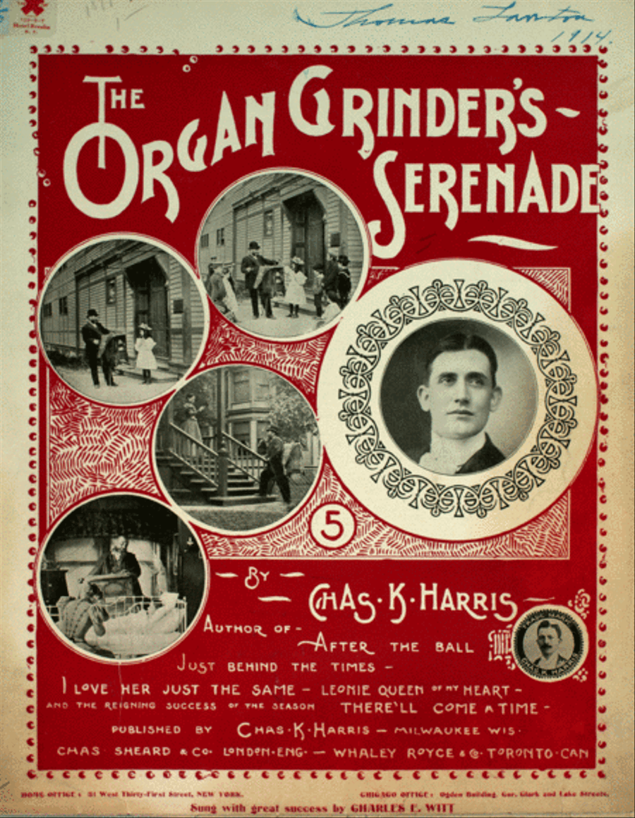 The Organ Grinder's Serenade Voice scores gallery preview page 1