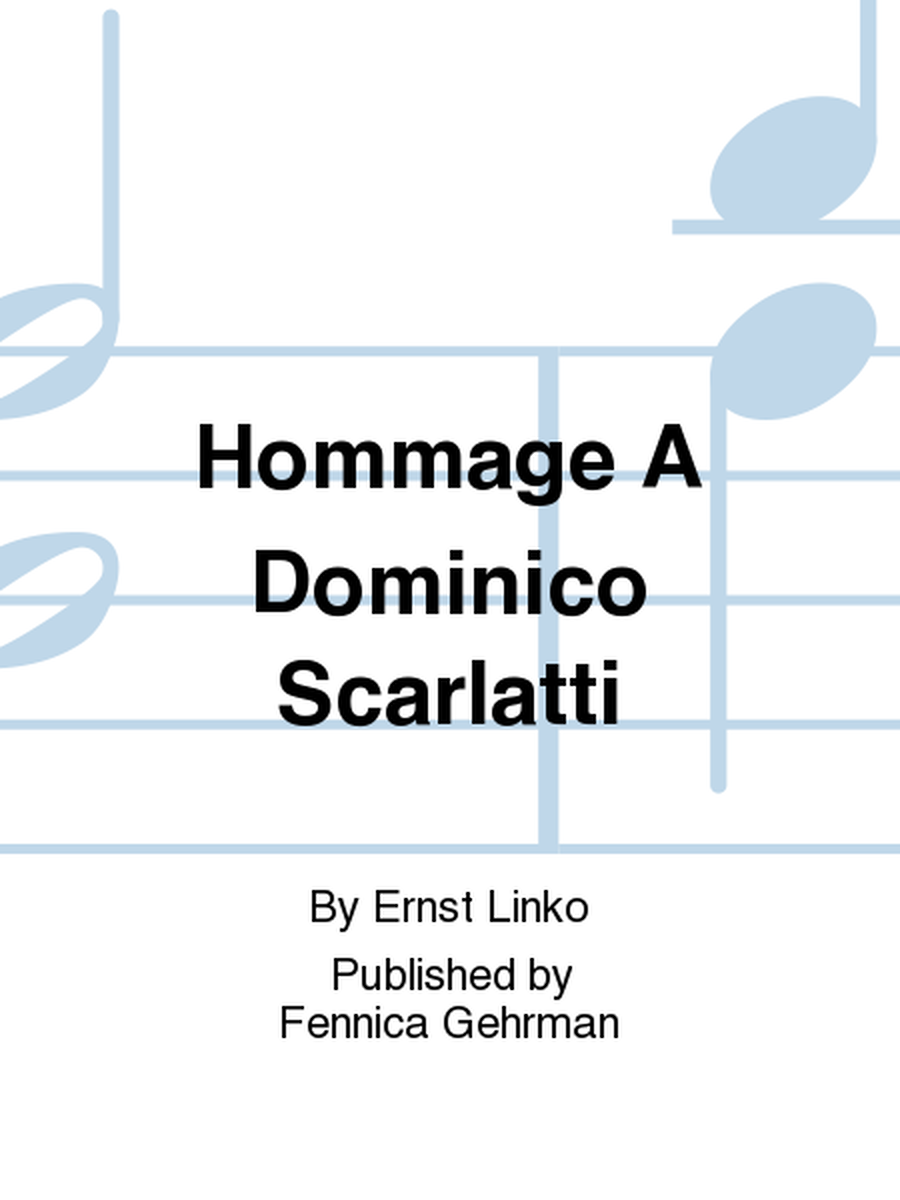 Hommage A Dominico Scarlatti