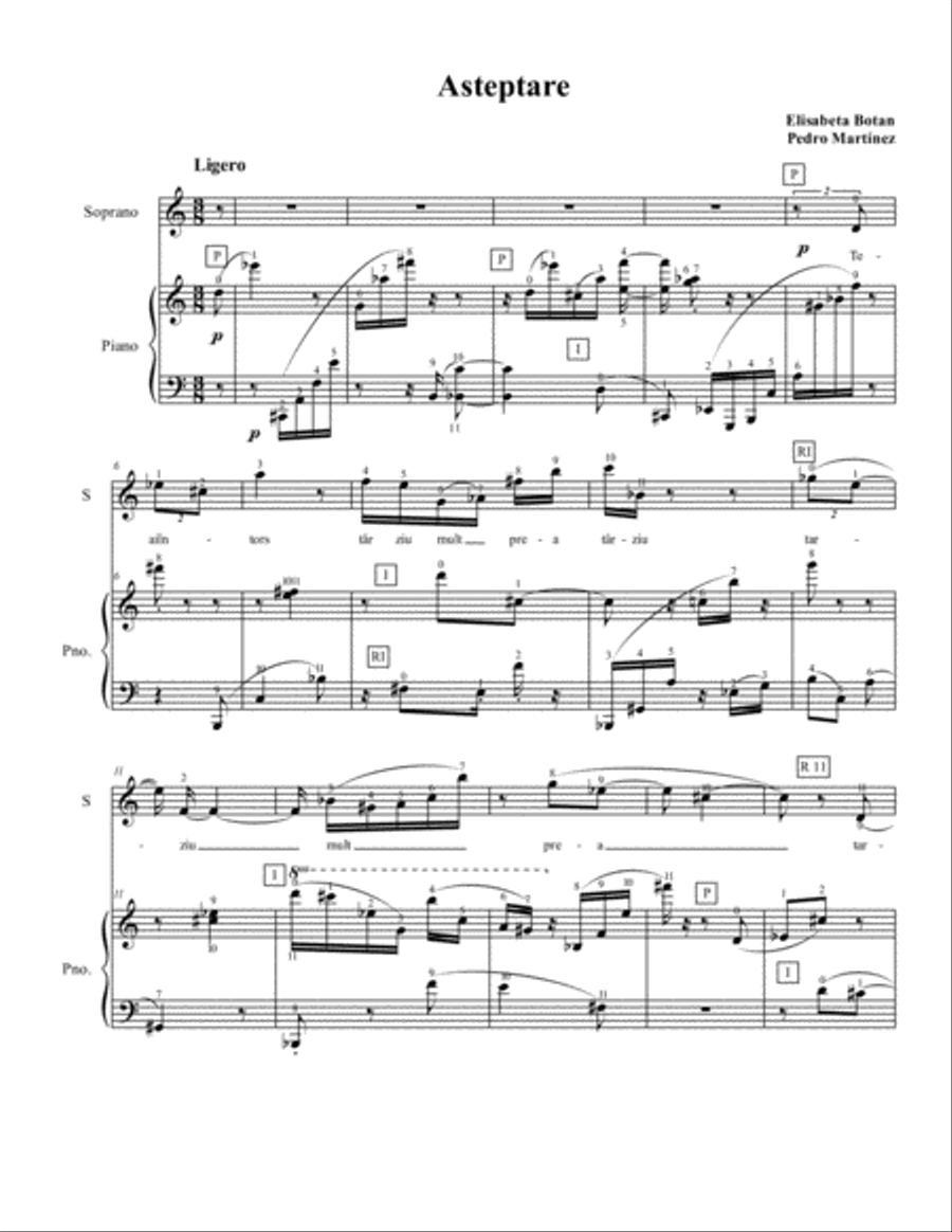 Three Twenty Century Lieds Soprano Voice scores gallery preview page 1
