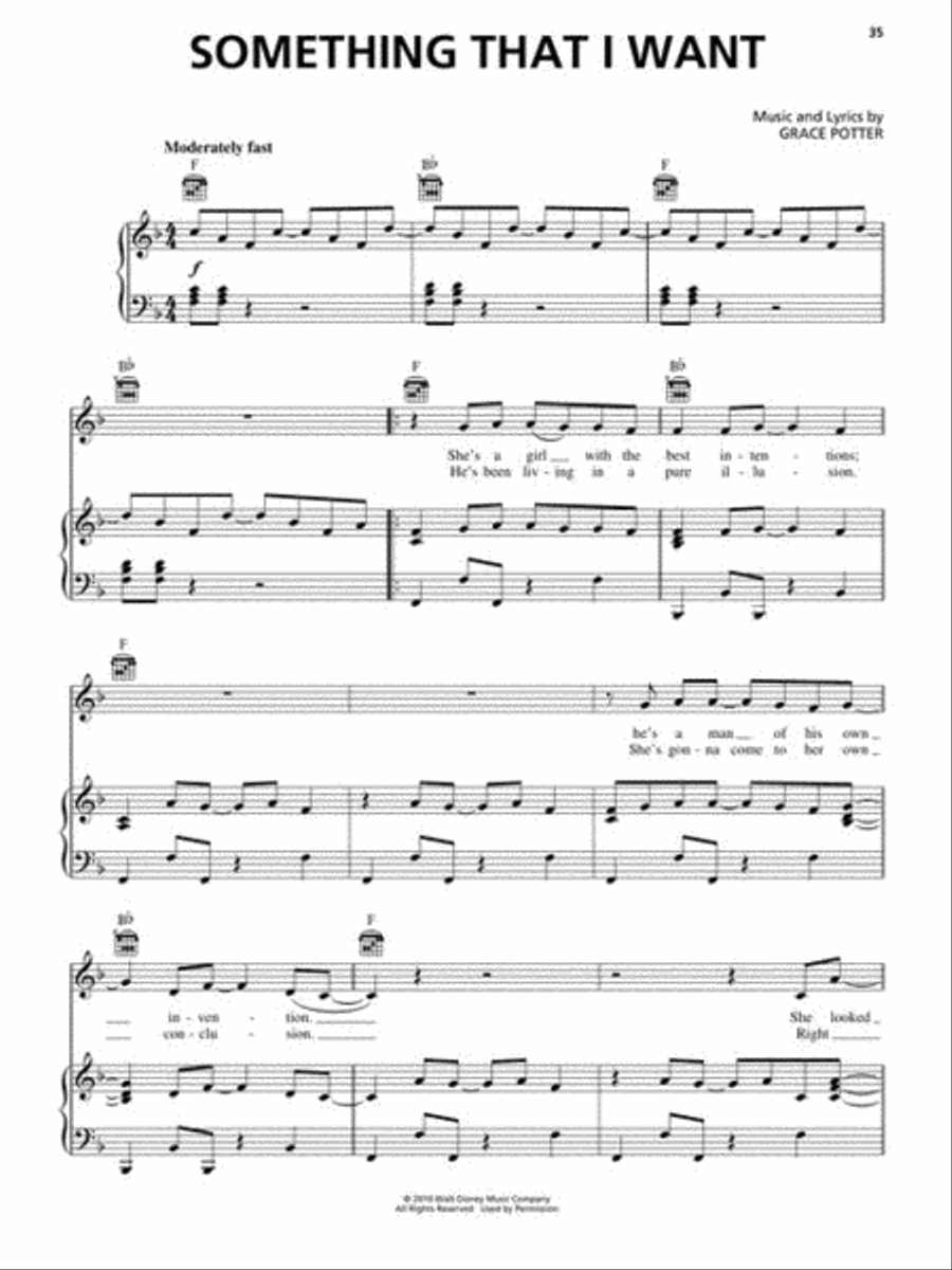 Tangled Piano, Vocal, Guitar scores gallery preview page 7
