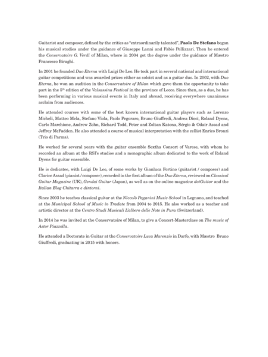 I Folletti (The Goblins) Classical Guitar scores gallery preview page 4