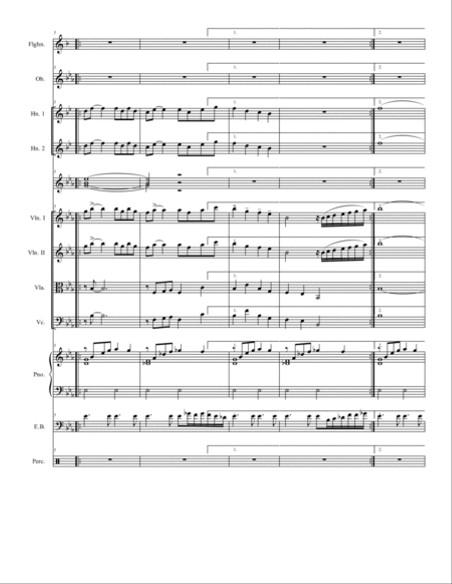 Celos Celos Full Orchestra scores gallery preview page 2