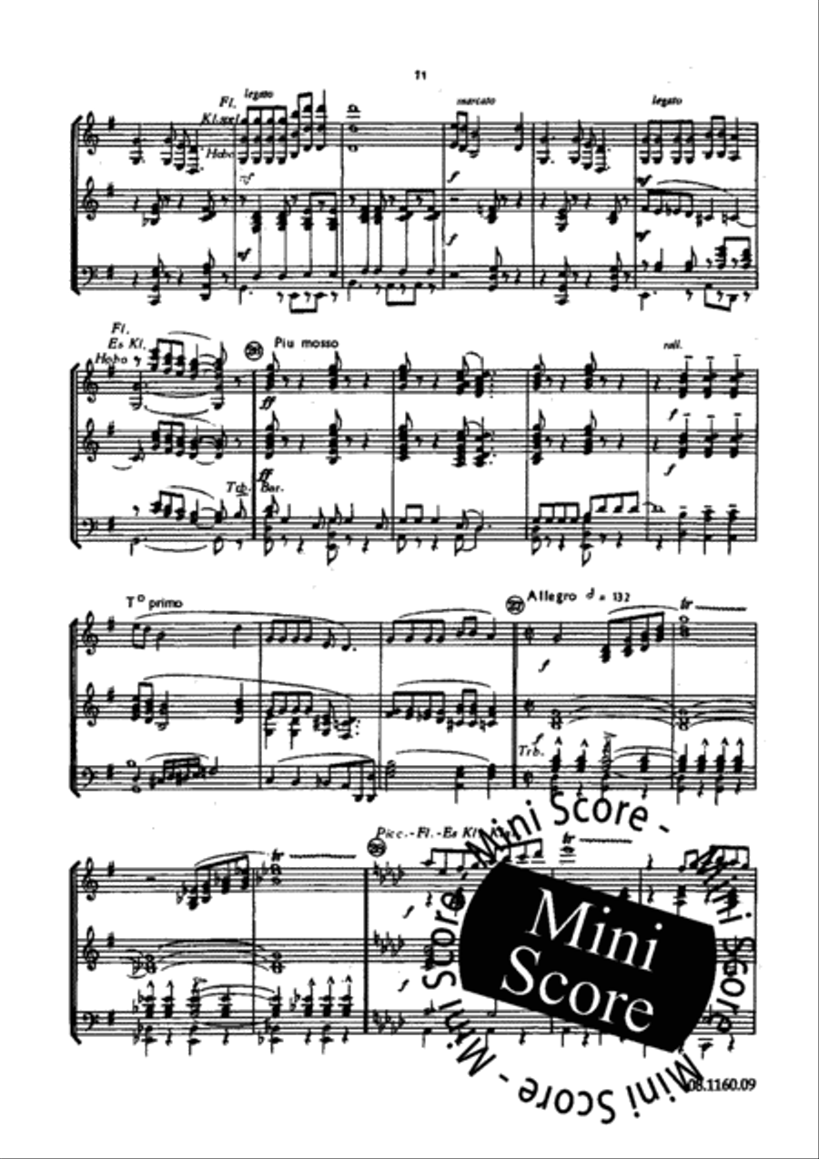 Gospel Rhapsody Fanfare Band scores gallery preview page 15