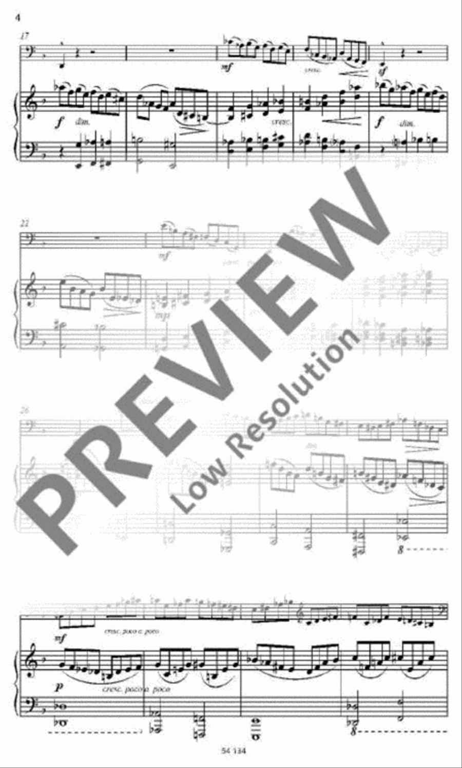 Jazz Sonata Piano Accompaniment scores gallery preview page 3