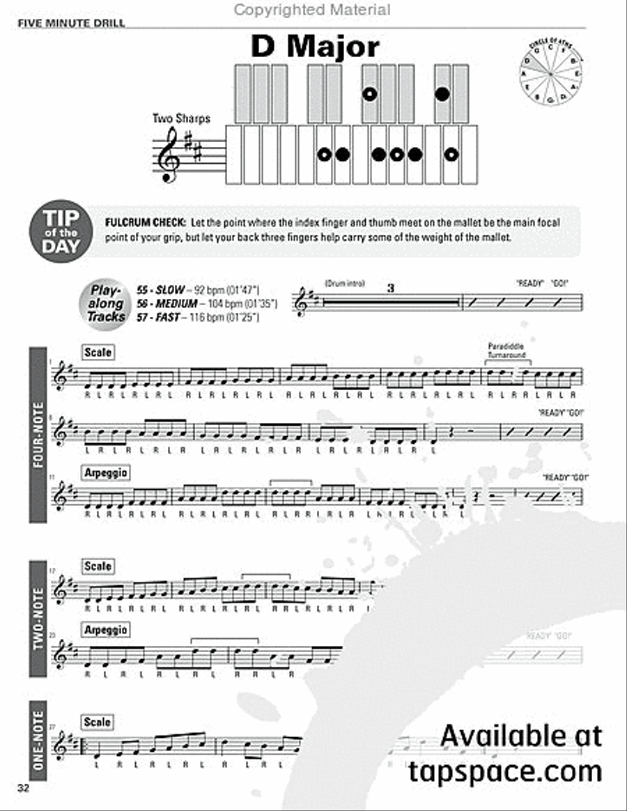Five Minute Drill Percussion scores gallery preview page 33