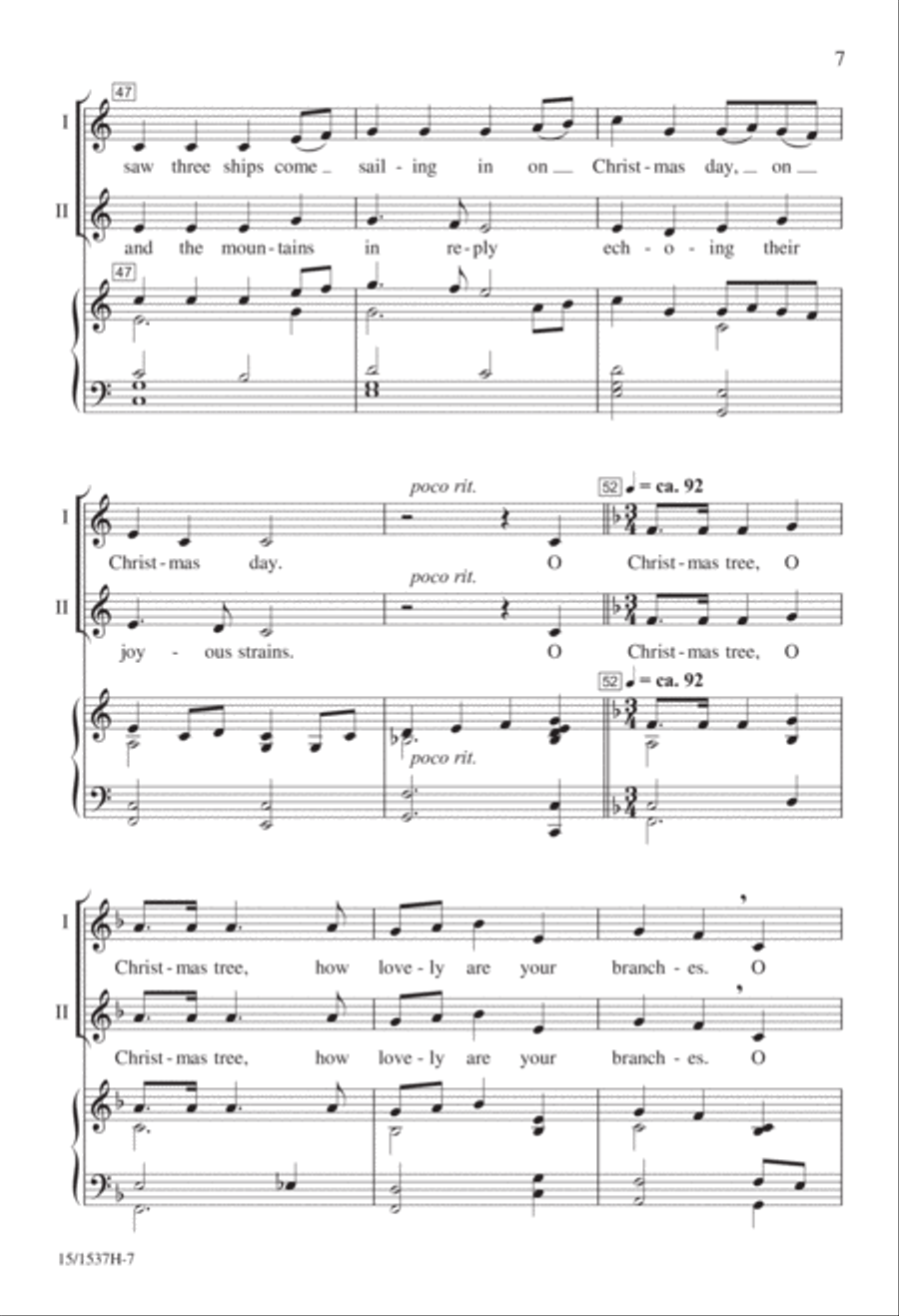 Christmas...In About Three Minutes 2-Part scores gallery preview page 8