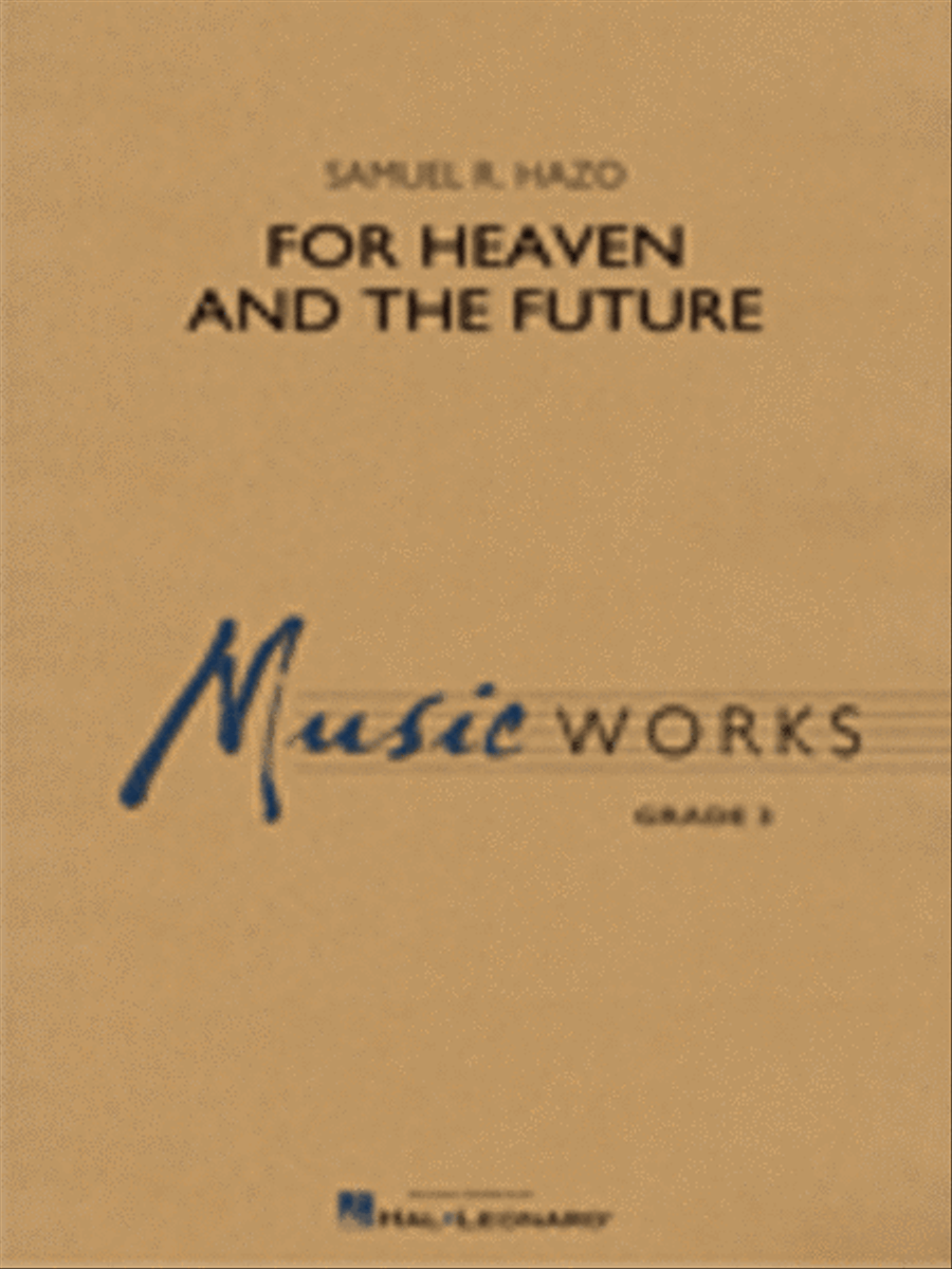 For Heaven and the Future Concert Band scores gallery preview page 1