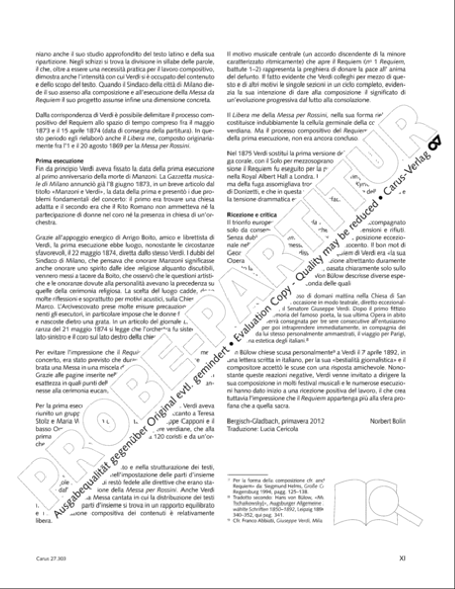 Messa da Requiem 4-Part scores gallery preview page 12