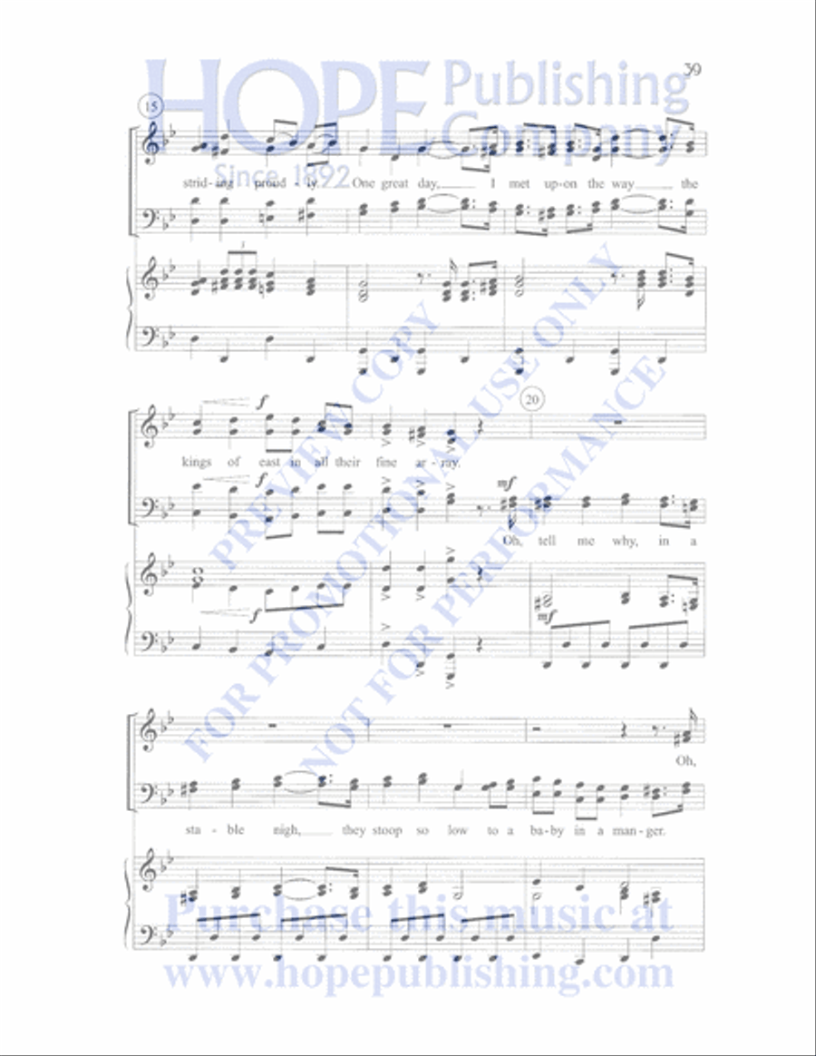 By Heaven's Light Choir scores gallery preview page 40