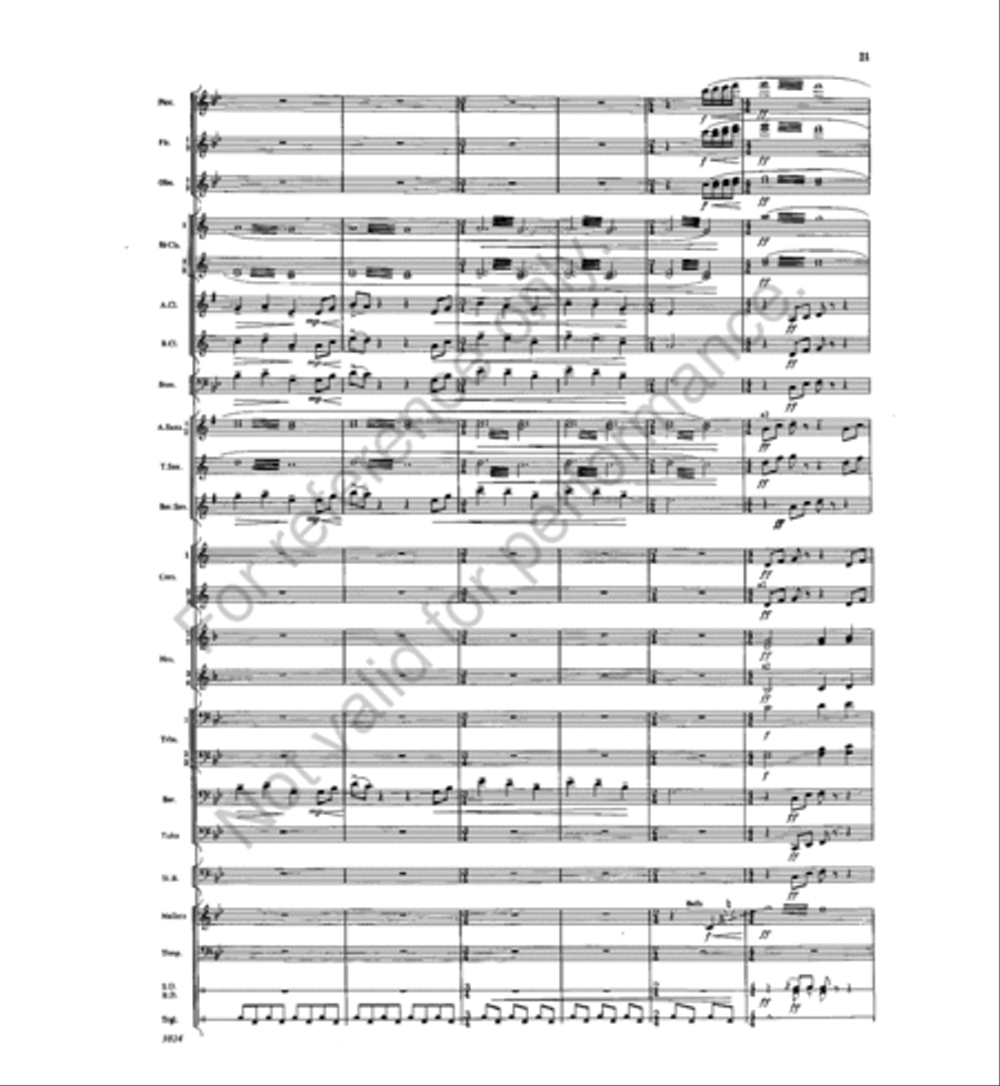 Contexture Concert Band scores gallery preview page 20