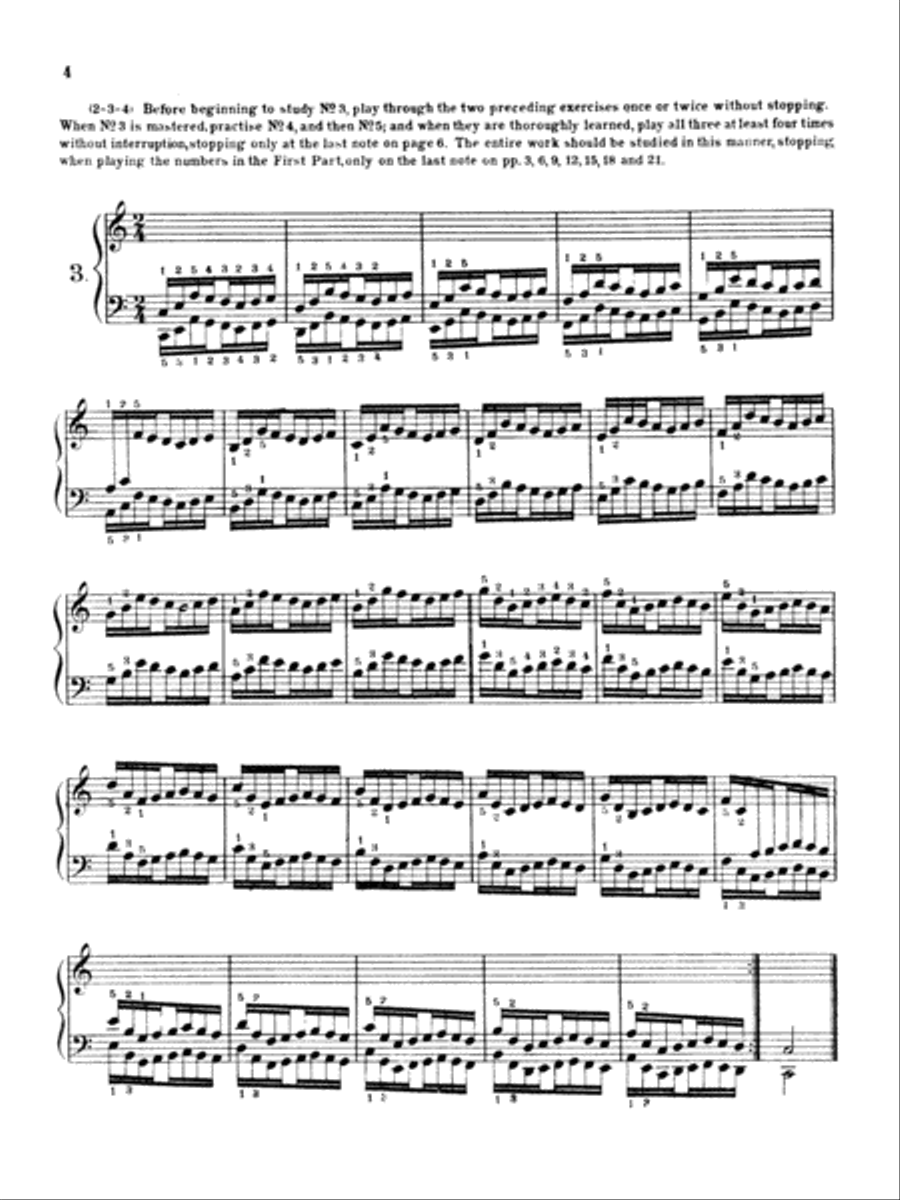 Hanon: The Virtuoso Pianist (Volume I) Piano Solo scores gallery preview page 1
