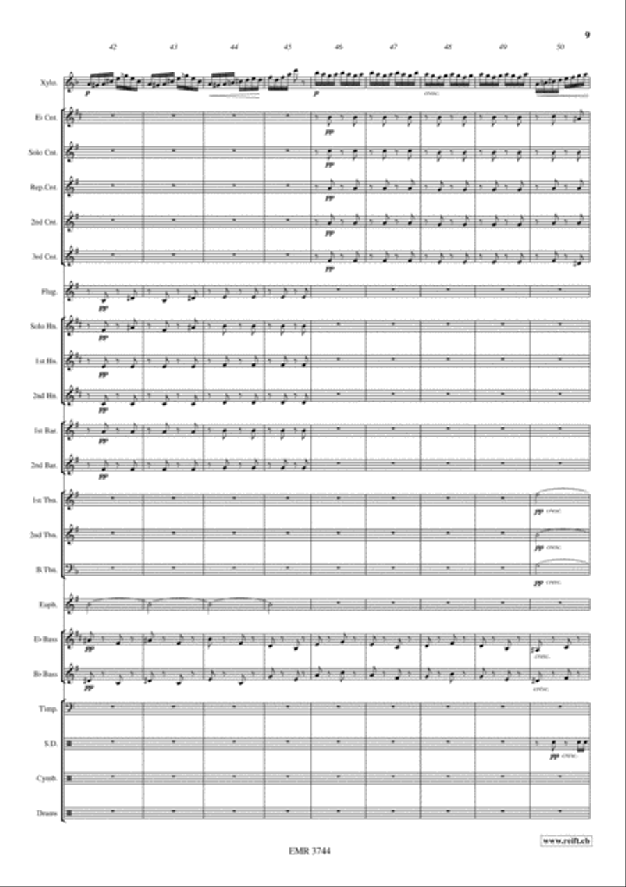 Csardas Brass Band scores gallery preview page 10