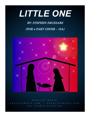Book cover for Little One (for 2-part choir - (SA)