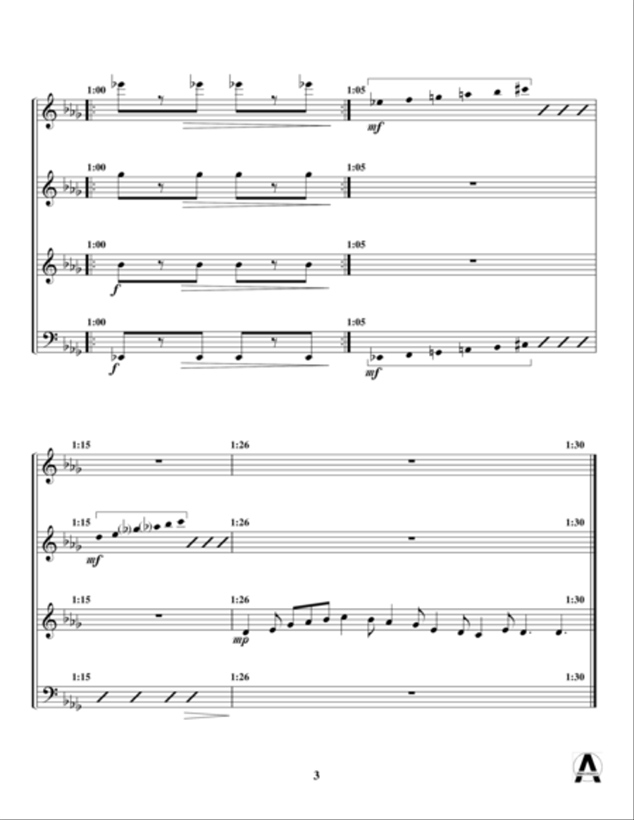 Interludes I-V Interludes I-V Small Ensemble scores gallery preview page 5