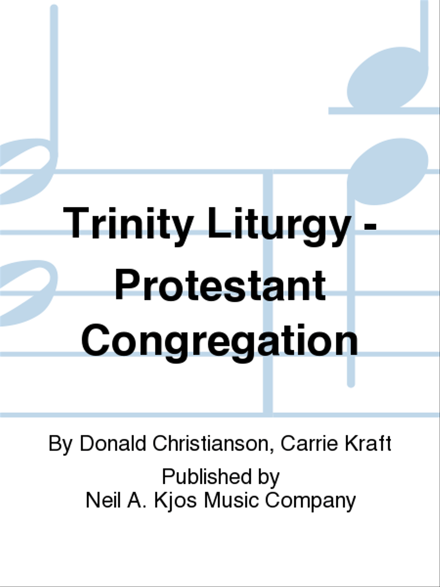 Trinity Liturgy - Protestant Congregation Choir scores gallery preview page 1