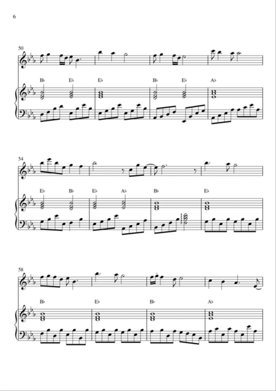 I See The Light Small Ensemble scores gallery preview page 6