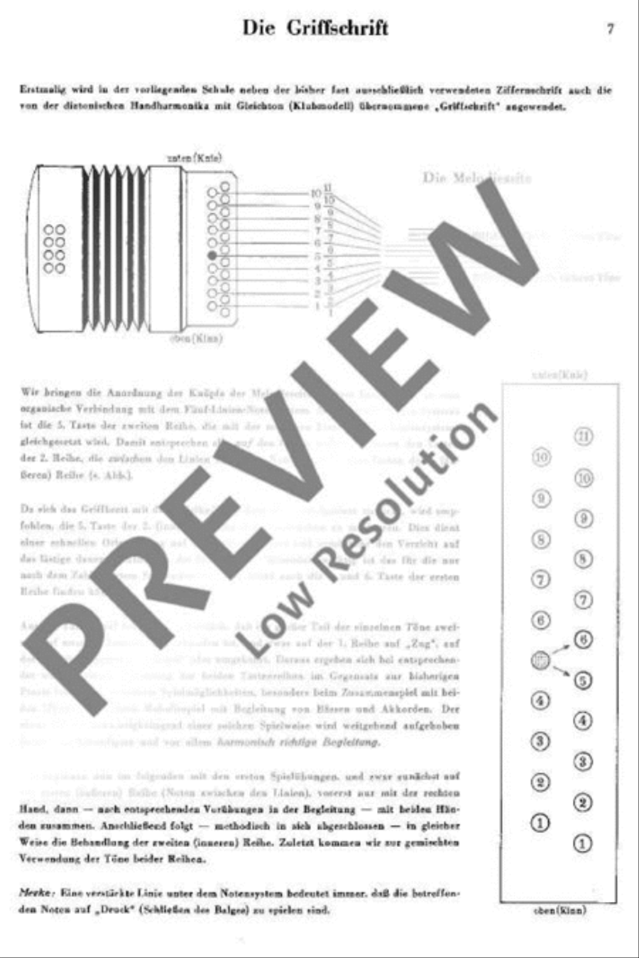 Neue Schule für die zweireihige Handharmonika Accordion scores gallery preview page 8