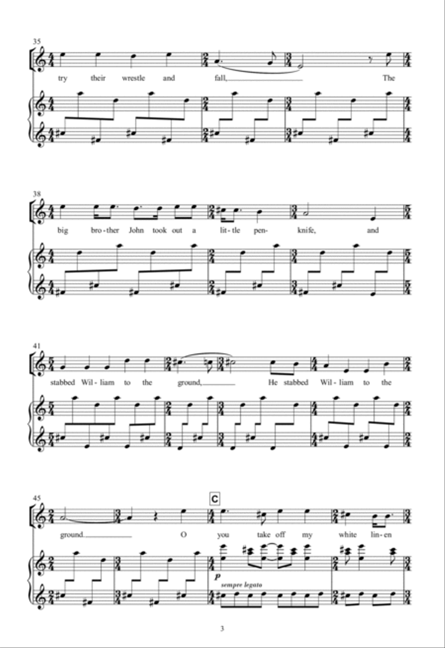 The Two Brothers 2-Part scores gallery preview page 3