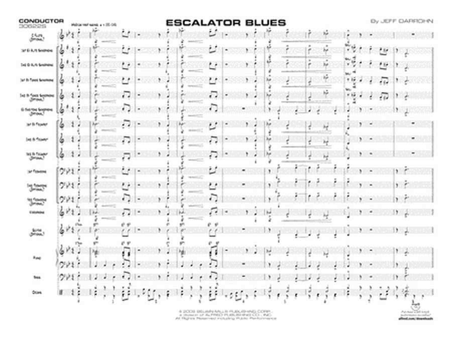 Escalator Blues: Score