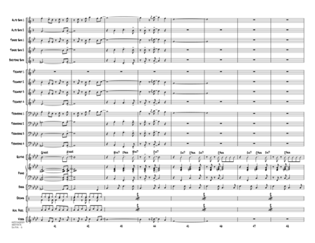 Six P.M. - Conductor Score (Full Score)