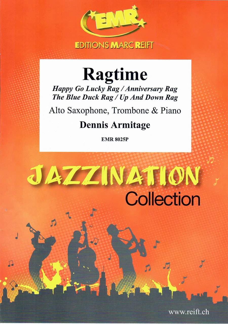 Ragtime Alto Saxophone scores gallery preview page 1
