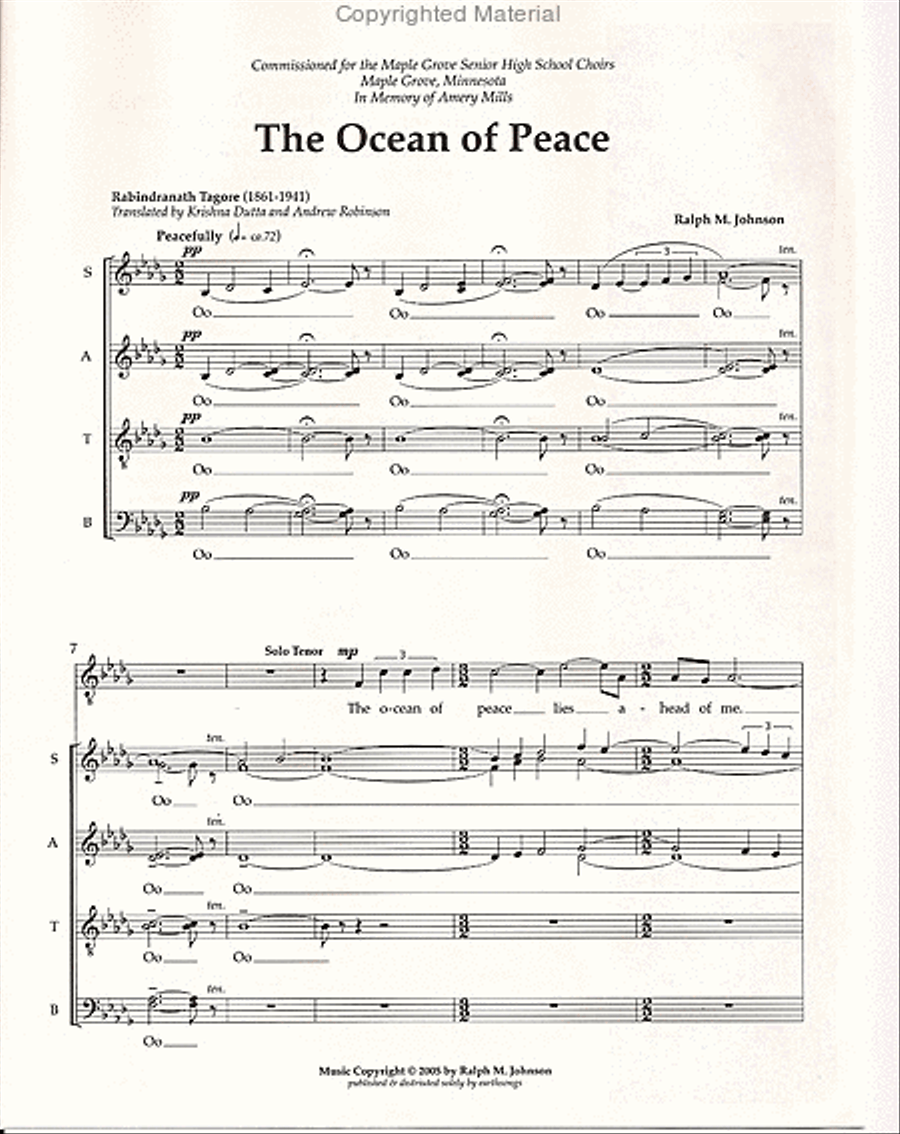 the ocean of peace Divisi scores gallery preview page 2