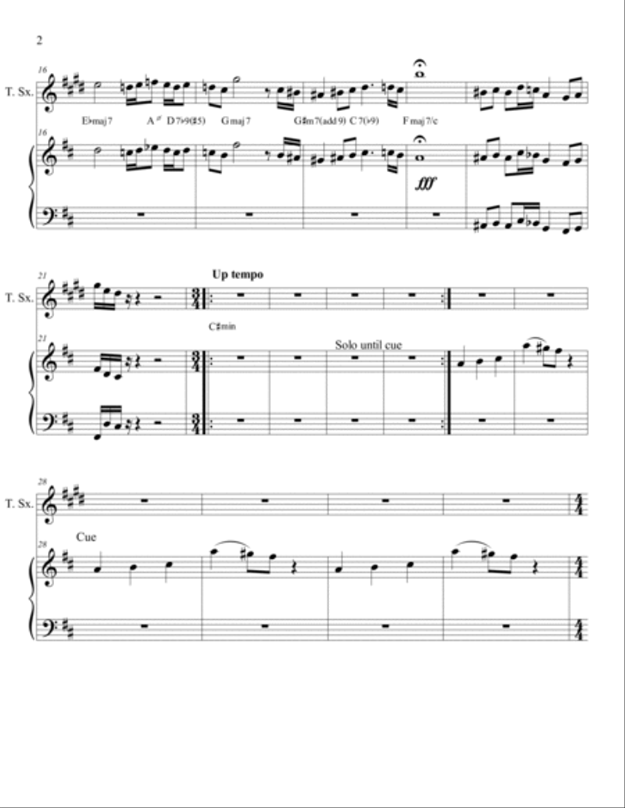 Innate Confession Jazz Ensemble scores gallery preview page 2