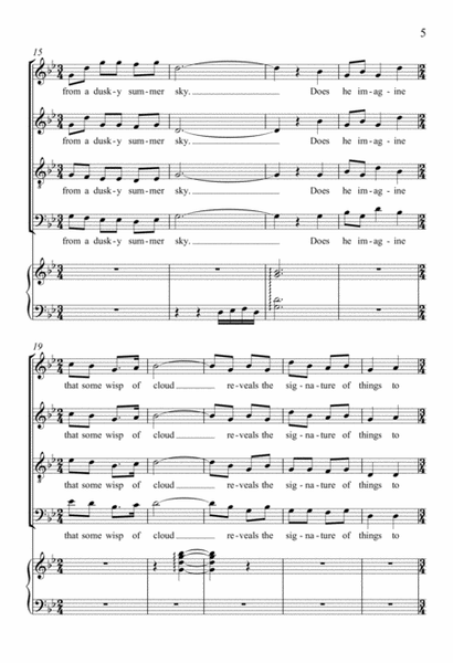Prophecy (Downloadable Full/Choral Score)