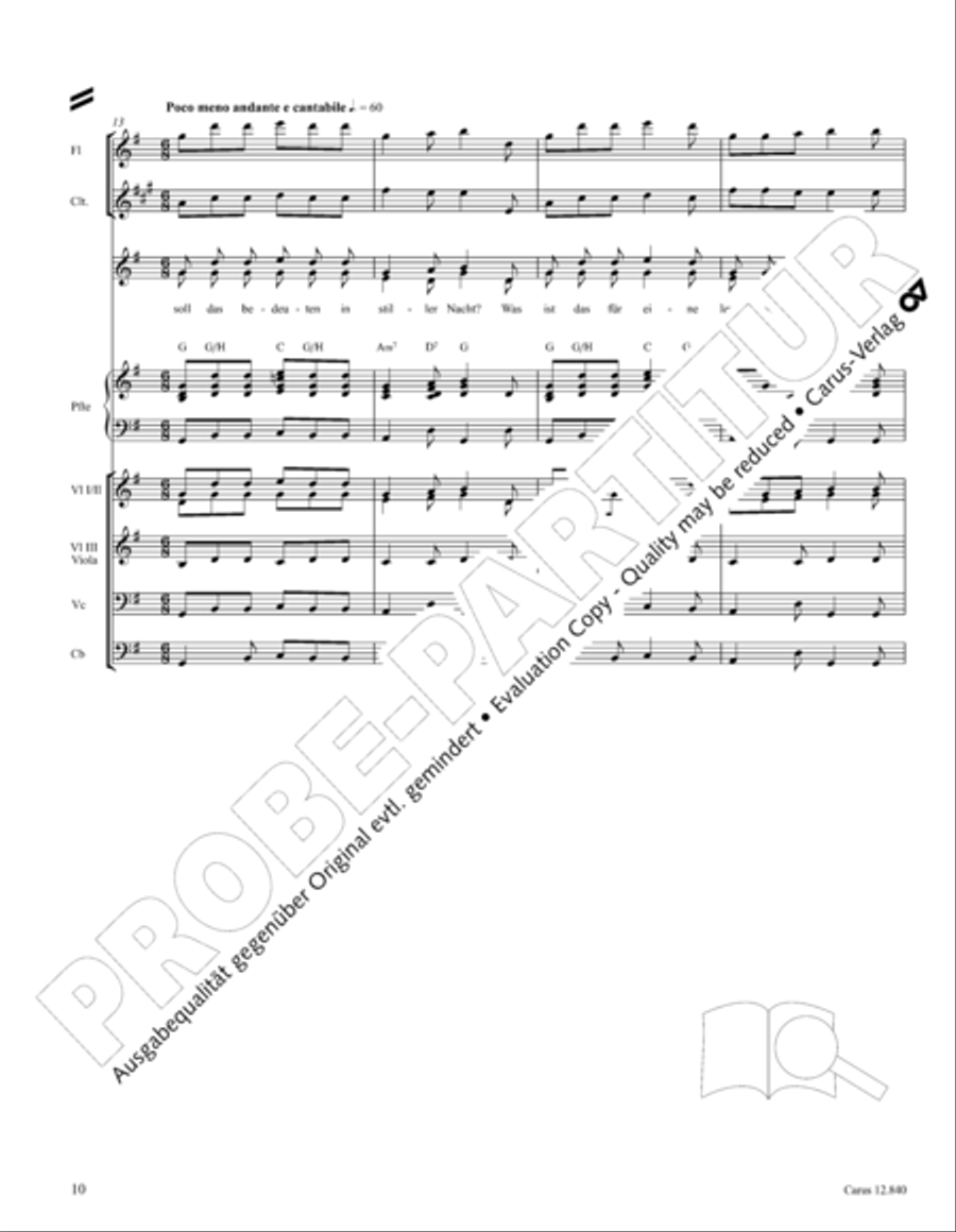 Ochs und Esel wissen mehr Orchestra scores gallery preview page 10
