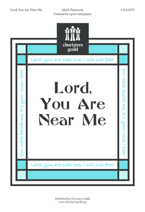 Book cover for Lord, You Are Near Me