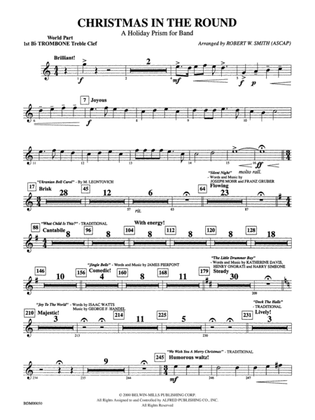 Christmas in the Round: (wp) 1st B-flat Trombone T.C.
