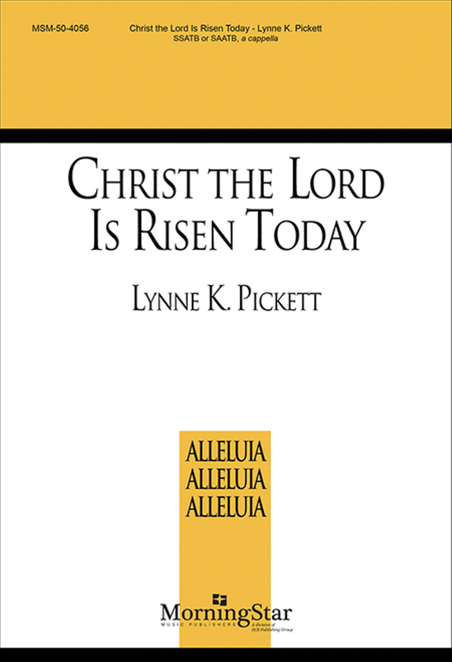 Christ the Lord Is Risen Today Divisi scores gallery preview page 1