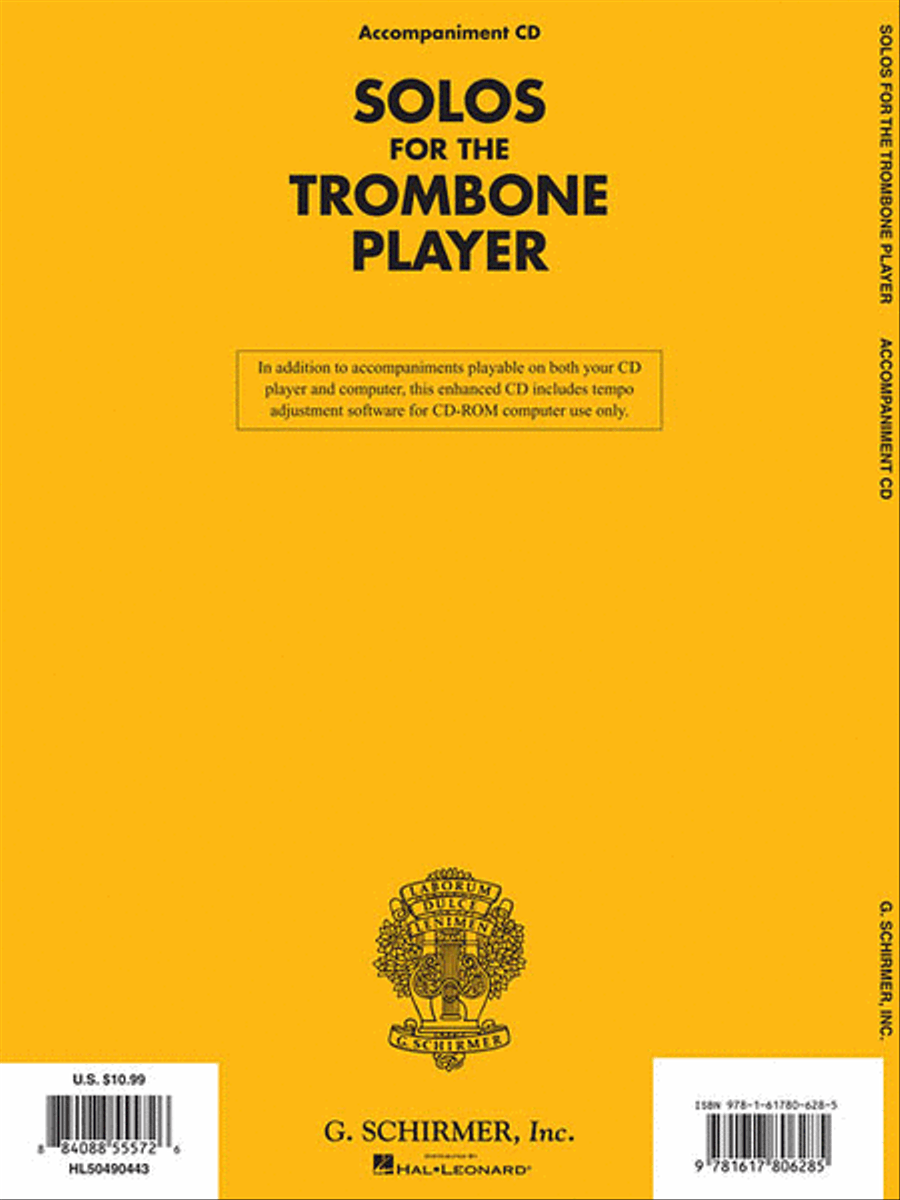 Solos for the Trombone Player Piano Accompaniment scores gallery preview page 2