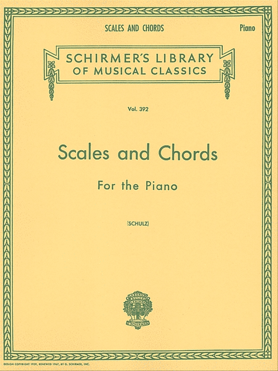 Scales and Chords in all the Major and Minor Keys Piano Method scores gallery preview page 1
