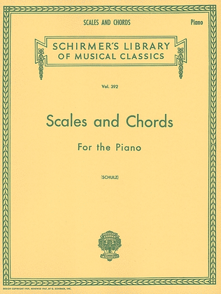 Book cover for Scales and Chords in all the Major and Minor Keys