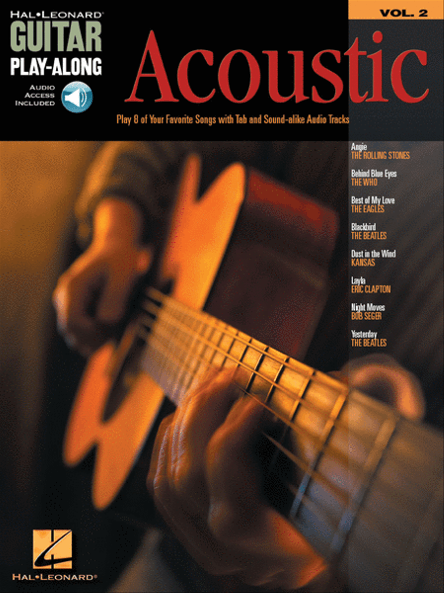 Acoustic Guitar Play-Along Vol. 2 image number null