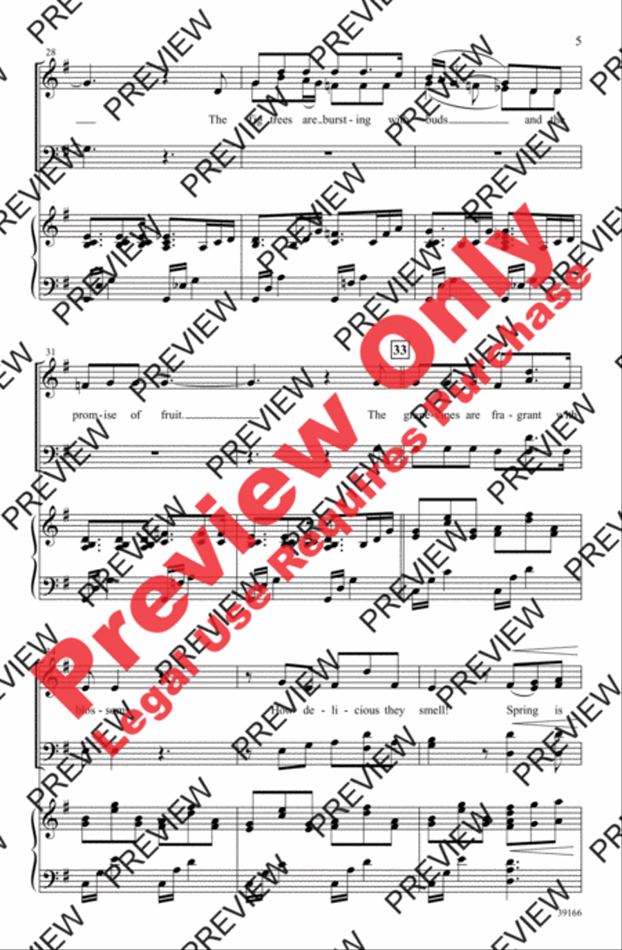Come Away Come Away 4-Part scores gallery preview page 5