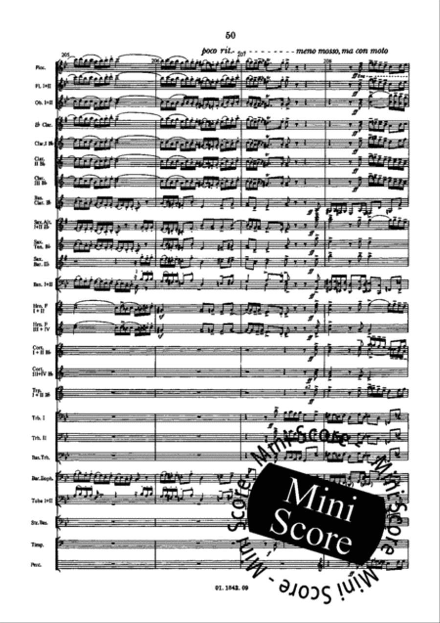 Fantasia and Fugue Concert Band scores gallery preview page 60