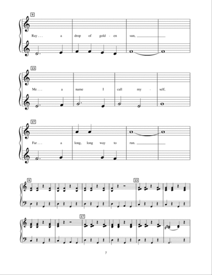 Do-Re-Mi (from The Sound Of Music) Piano scores gallery preview page 2